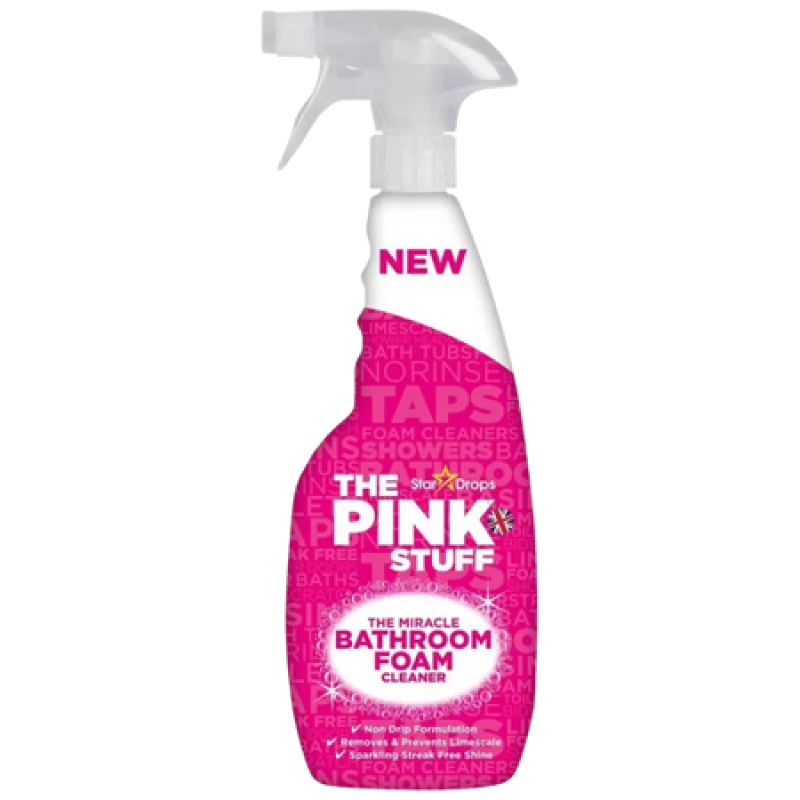 Image of Stardrops The Pink Stuff The Miracle Bathroom Foam Cleaner 750ml