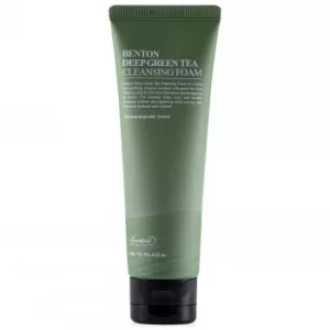 image of Benton Deep Green Tea Cleansing Foam 120g