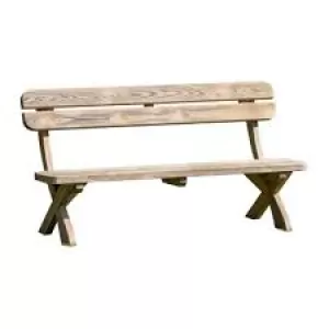 Zest4Leisure Wooden Harriet Bench