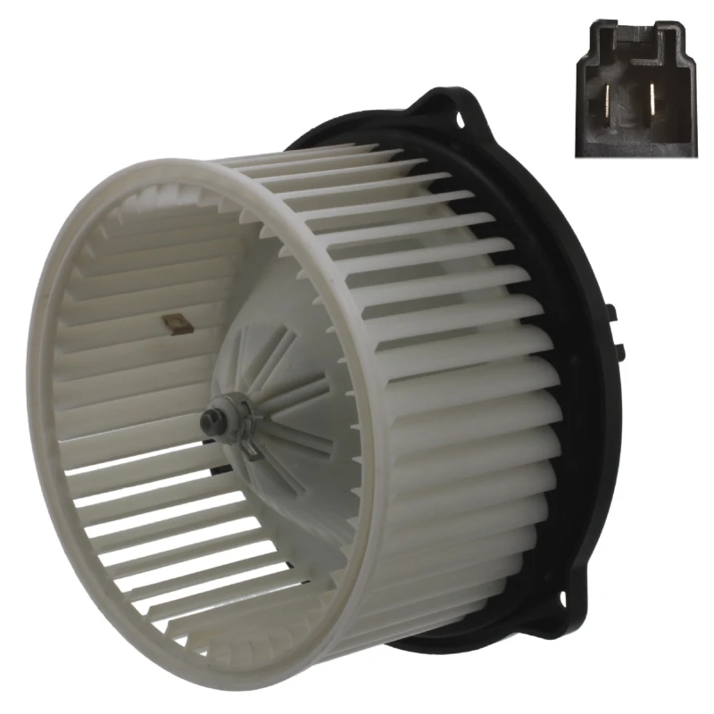 Image of FEBI BILSTEIN 40639 Blower Motor for left-hand drive vehicles, with electric motor Interior Blower (2669)