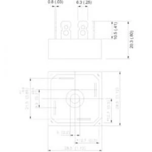 Image of Diode bridge Vishay 36MB120A D 34 1200 V 35 A
