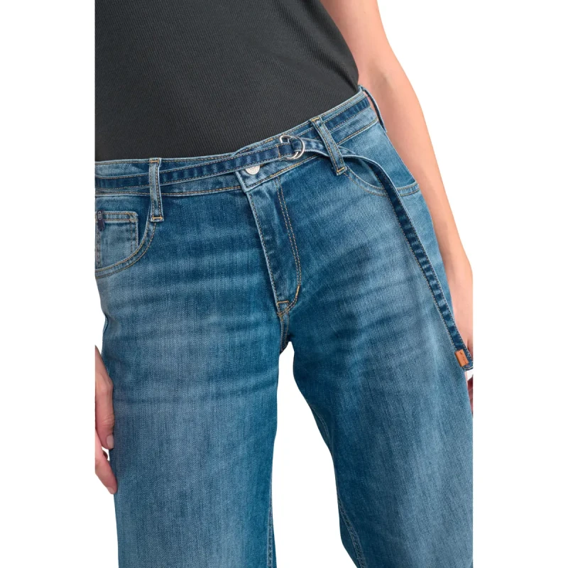 Image of Le Temps des cerises Womens wide leg jeans Le Temps des cerises Lauryn No. 3 Bleu Female 28