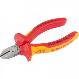 Image of Knipex Insulated Diagonal Side Cutters 125mm