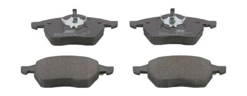 Image of JURID 571921J Brake pad set not prepared for wear warning indicator, without accessories Brake Pad Set,disc brake (402)