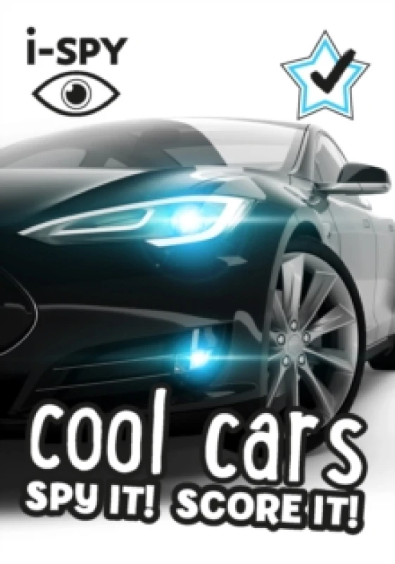 Image of i-SPY i-SPY Cool Cars Paperback Book Multi