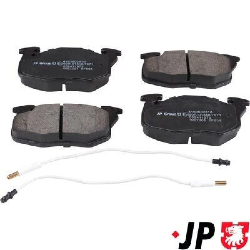 Image of JP GROUP Brake pad set JP GROUP 4163602810