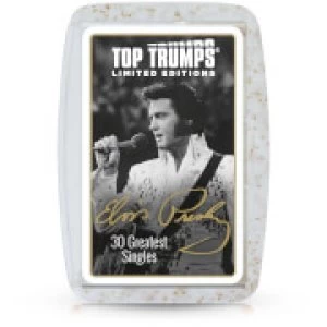 image of Top Trumps Premium Card Game - Elvis Presley Edition