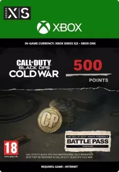 image of Call Of Duty: Black Ops Cold War 500 Points Xbox