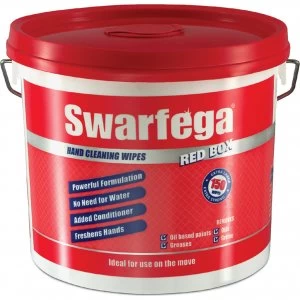 image of Swarfega Trade Heavy Duty Hand Cleaner Wipes Pack of 150