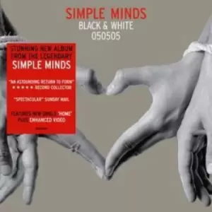 image of Black and White 050505 by Simple Minds CD Album