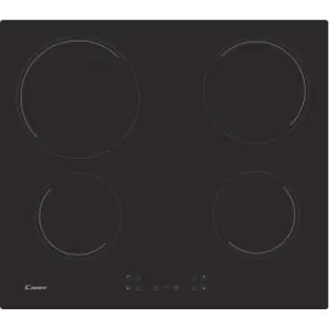 image of Candy 60cm 4 Zone Ceramic Hob - Black