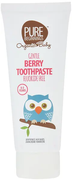 Image of Pure Beginnings Xylitol Baby Berry Toothpaste 75ml