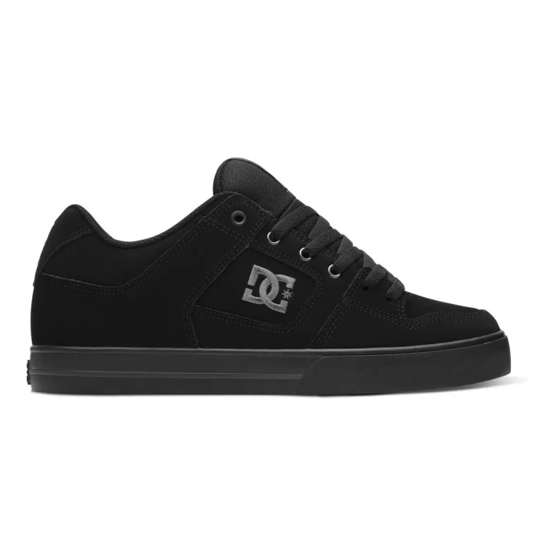 Image of DC Shoes PURE mens Skate Shoes (Trainers) in Black