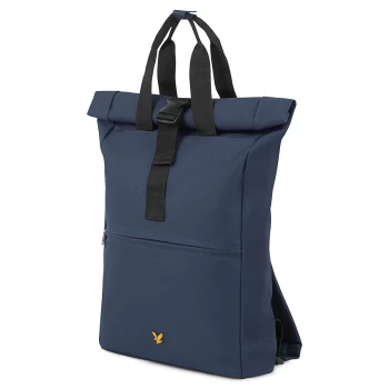 image of Roll Top Backpak - Navy - One Size