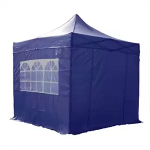 Airwave 2.5m x 2.5m Pop Up Gazebo with Sides - Blue