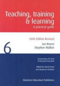 Image of Teaching Training and Learning by Ian Reece Paperback