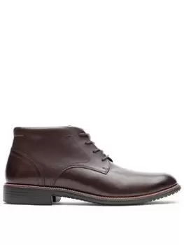 Image of Rockport Chukka Boots - Dark Brown, Size 8, Men