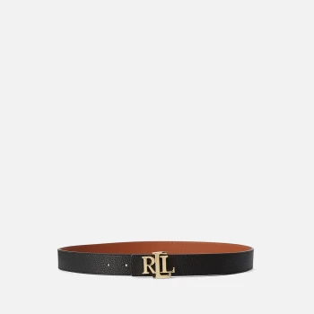 Image of Lauren Ralph Lauren Womens Rev Lrl 30-Dress Casual - Medium - Black/Tan - M