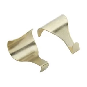 Image of BQ Brass Effect Picture Hook Pack of 2