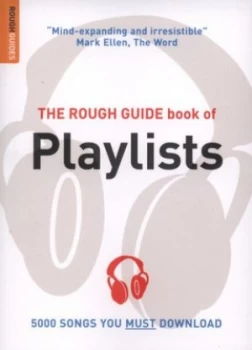 Image of The Rough Guide Book of Playlists by Mark Ellingham Paperback
