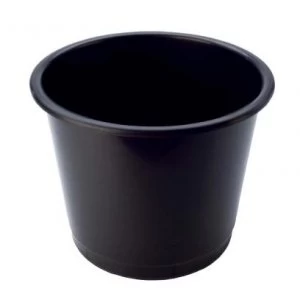 Image of Deflecto SteriTouch Large 14L Plastic Waste Bin Black CP025STBLK