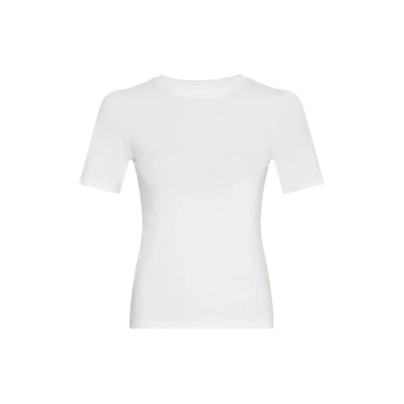 Image of moss copenhagen Womens T-Shirt Moss Copenhagen Betrina Blanc Female 36/38