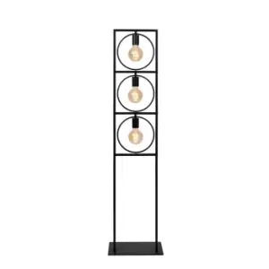 image of Suus Classic Floor Lamp - 3xE27 - Black