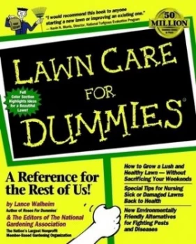 Image of Lawn Care for Dummies by Lance Walheim Book