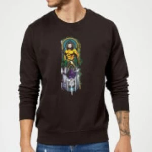 Image of Aquaman and Ocean Master Sweatshirt - Black - M