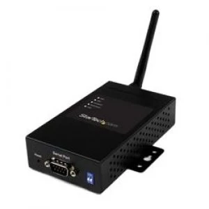 image of StarTech.com 1 Port Industrial RS-232 / 422 / 485 Serial to IP Wireless Device Server