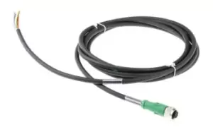 Phoenix Contact 1522600 Sensor Cord, 8P, M12 Rcpt-Free End, 3M