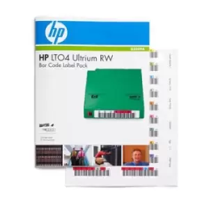 Image of HP Enterprise Q2009A barcode label