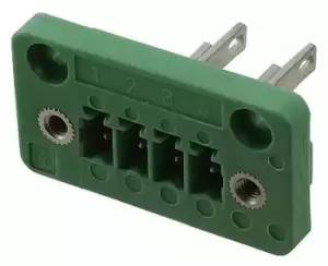 Image of Phoenix Contact Dfk-Mc 1,5/ 4-Gf-3,81 Terminal Block, Header, 4Pos, Th
