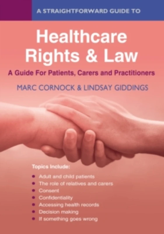 Image of A Straightforward Guide To Healthcare Rights & Law: A Guide For Patients, Carers And Practitioners Paperback / softback