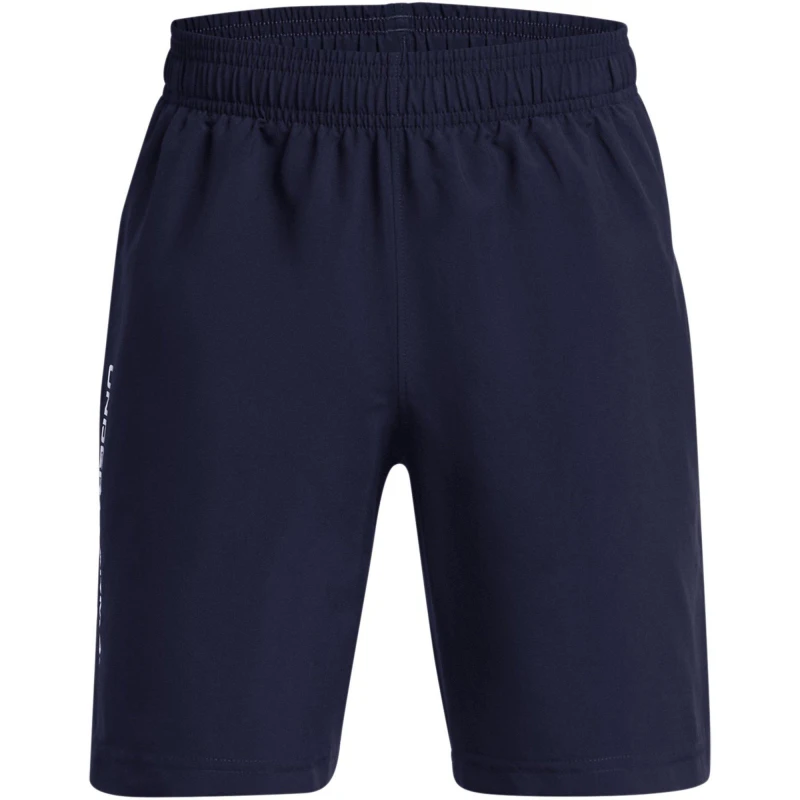 Image of Under Armour UA Tech Woven Wordmark Shorts Boys' Academy male 11 - 12 Years (L)