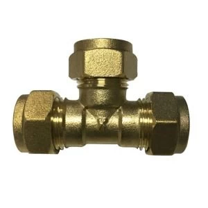 Image of Compression Equal Tee Dia15mm
