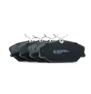Image of RIDEX Brake pad set 402B0150 Brake pads,Brake pad set, disc brake RENAULT,CLIO II (BB0/1/2_, CB0/1/2_),SCENIC II (JM0/1_),Scenic I (JA0/1_, FA0_)