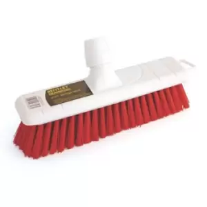 Image of Bentley Red Stiff Broom Head (W)300mm