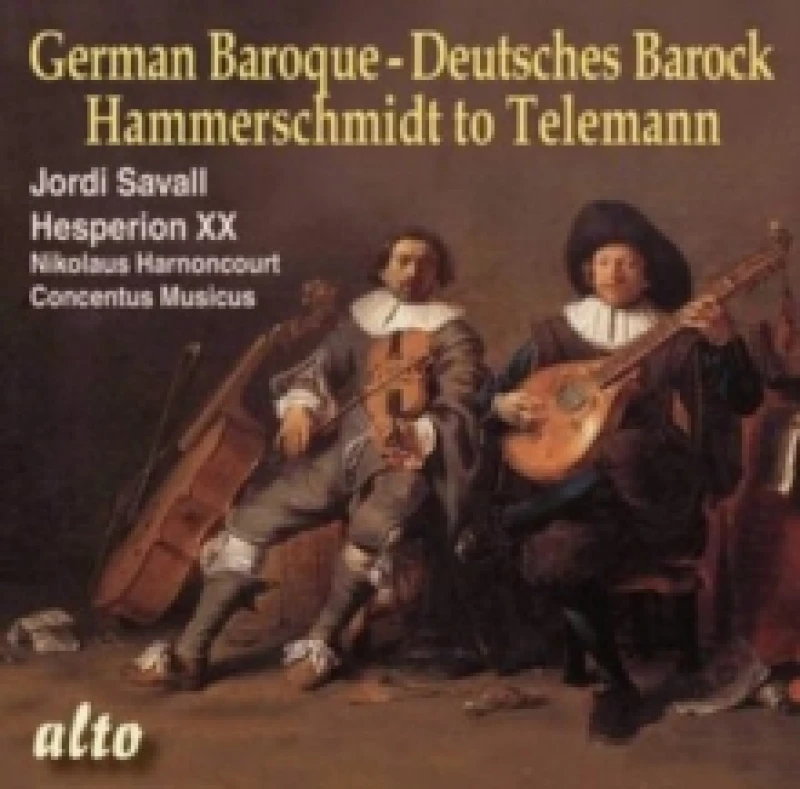 Image of German Baroque: Hammerschmidt to Telemann CD / Album