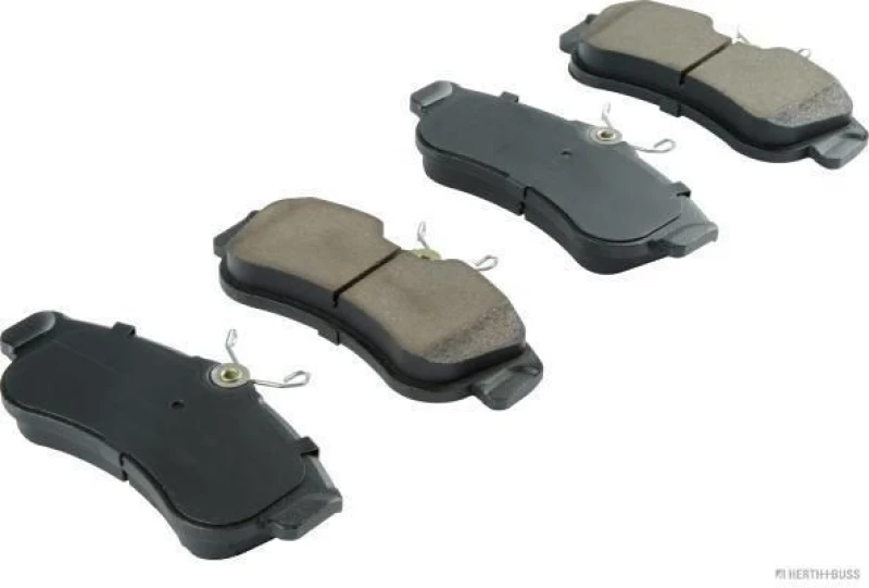 Image of HERTH+BUSS JAKOPARTS J3601051 Brake pad set Front Axle, with staples Brake Pad Set,disc brake (402)