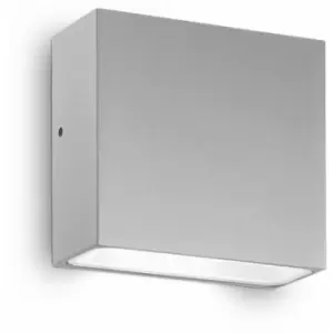 Image of 01-ideal Lux - Wall light Gray TETRIS-1 1 bulb