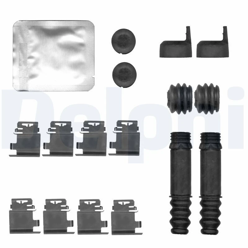 Image of DELPHI Brake pad fitting kit DELPHI LX0815