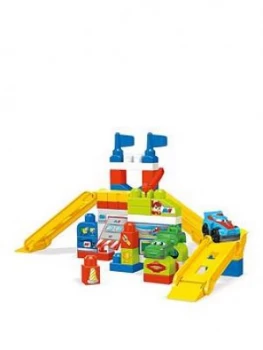 image of Mega Bloks Racing Playset