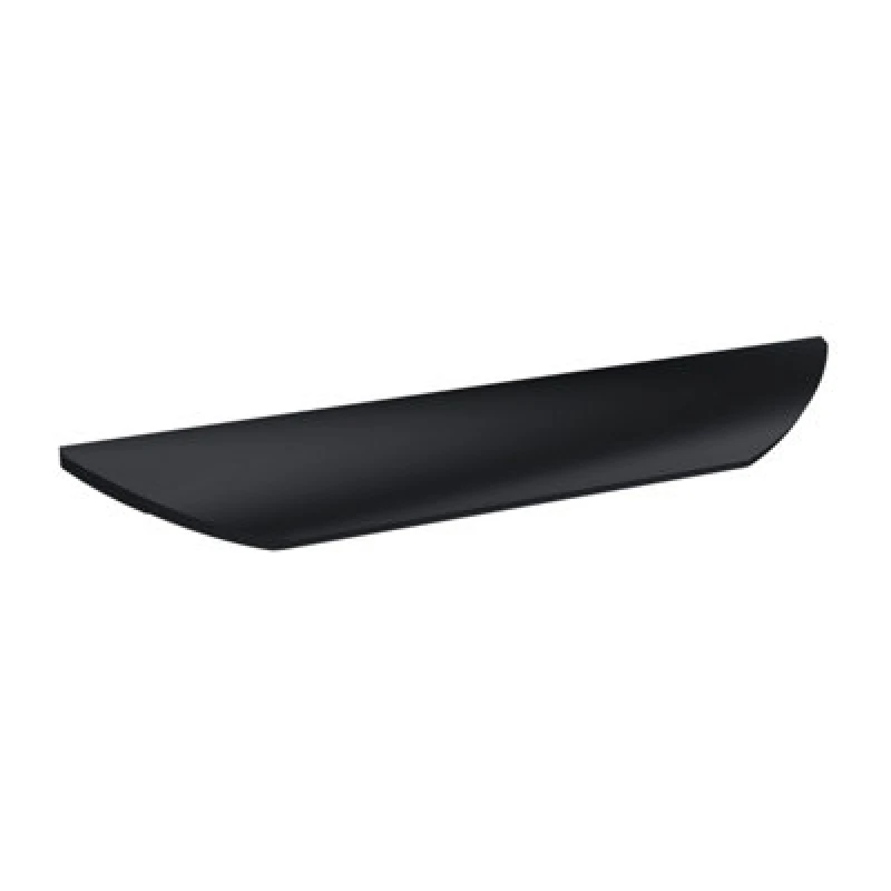 Image of Balterley Finger Pull Handle 252mm 160mm Centres Matt Black Black