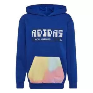 adidas ARKD3 Hoodie Kids - Royal Blue / Silver Metallic