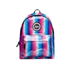 image of Hype Sweet Splat Crest Backpack (One Size) (Pink/Blue)