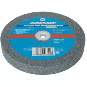 Image of Silverline - Aluminium Oxide Bench Grinding Wheel - 150 x 20mm Fine