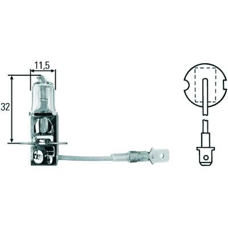 Image of High beam bulb DIEDERICHS LID10015
