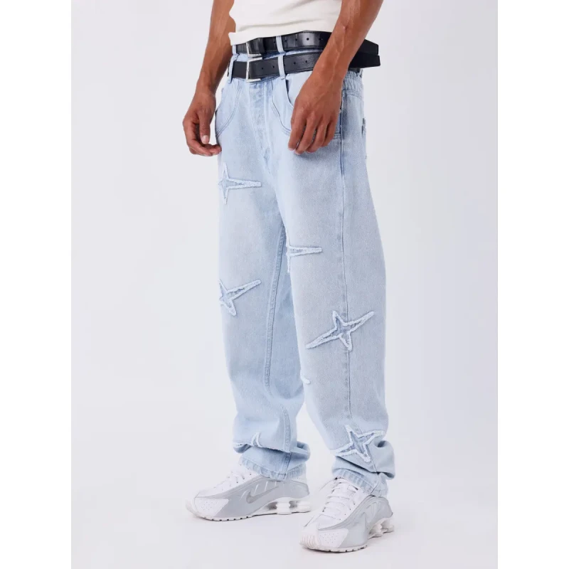 Image of Project X Paris Relaxed jeans Project X Paris Bleu Male 2XL