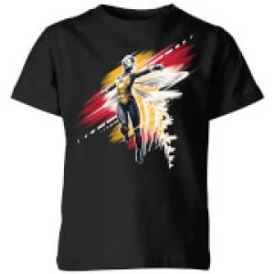 Image of Ant-Man And The Wasp Brushed Kids T-Shirt - Black - 11-12 Years